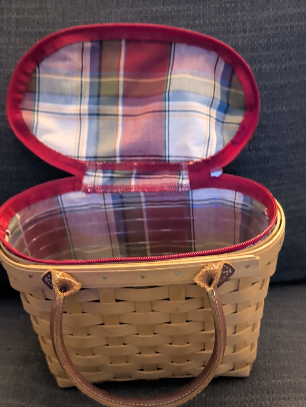 Longaberger Small Boardwalk Basket Purse - Picture 1 of 3